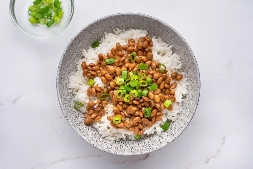 Natto with Rice